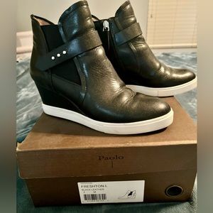 Paolo Leather Booties
